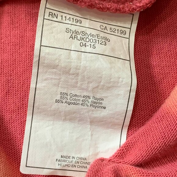 VTG Y2K 2000s Roxy Pink Summer Mini Sun Dress Size XL Beach Asymmetrical - Picture 6 of 7